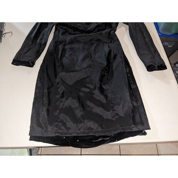 Jiki Monte Carlo Creations Black Dress With Rhinestones Size 38 (US 4) - Picture 14 of 15